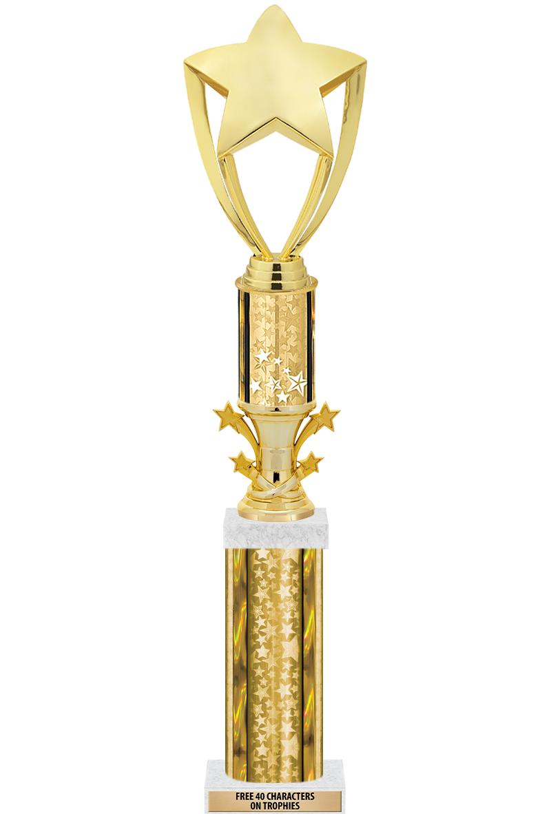 20"GOLD/G-STRS-STARBL DX ROCKT