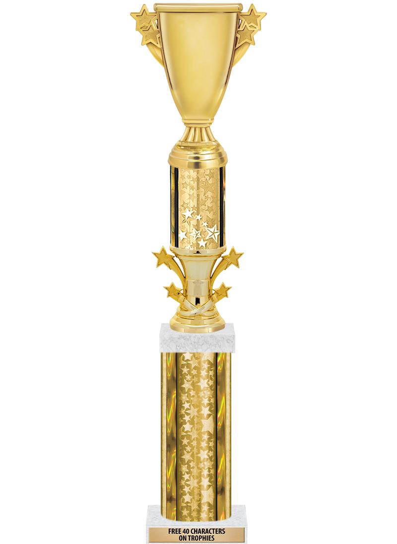 20"GOLD/G-STRS-STARBL DX ROCKT