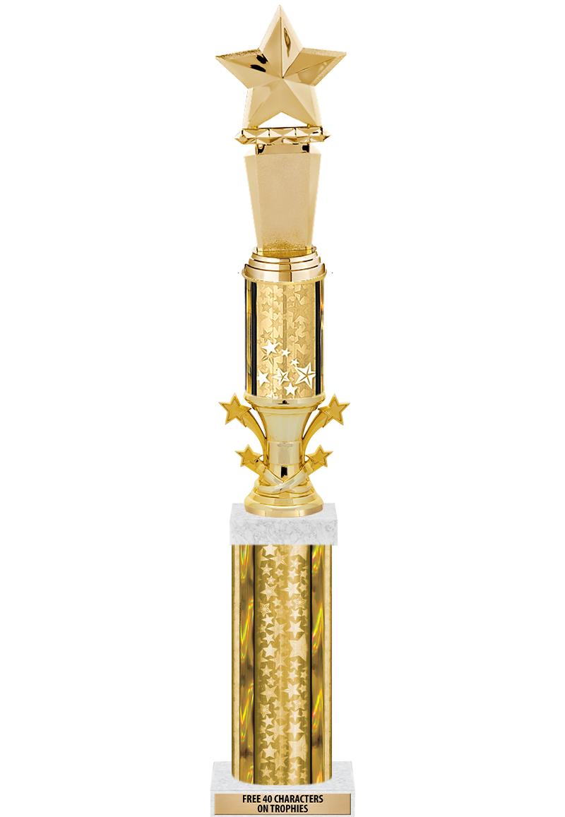 20"GOLD/G-STRS-STARBL DX ROCKT