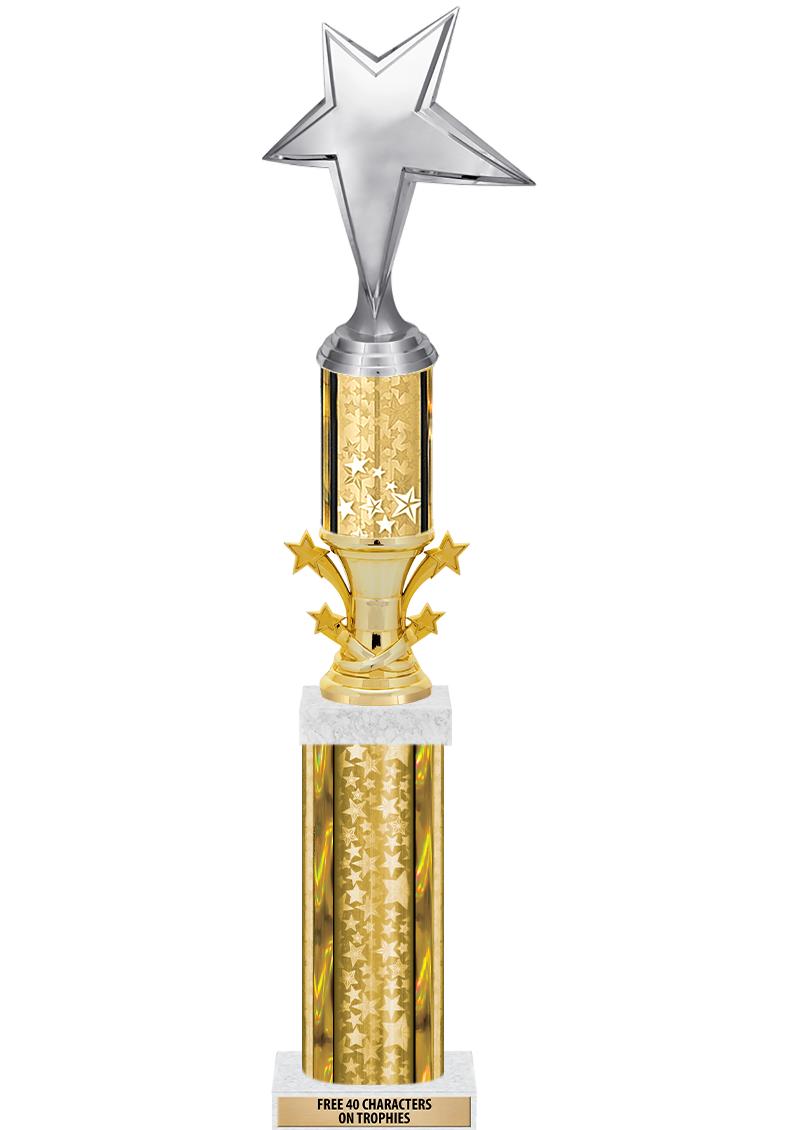 20"GOLD/G-STRS-STARBL DX ROCKT