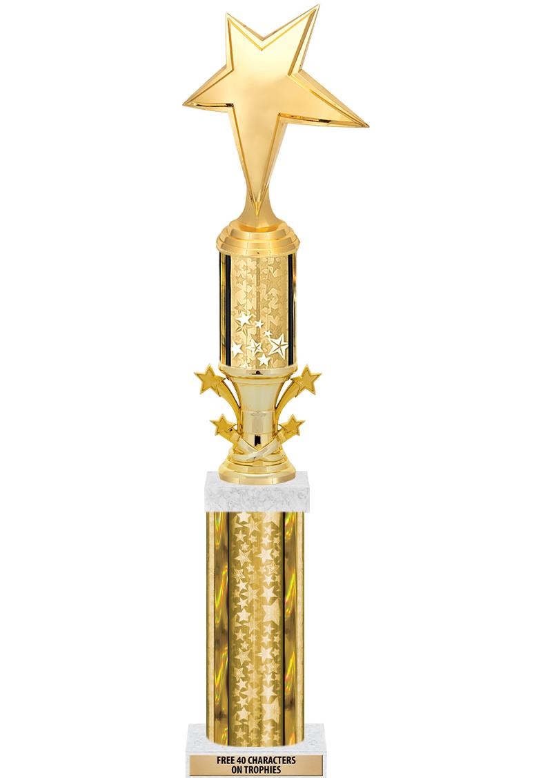 20"GOLD/G-STRS-STARBL DX ROCKT