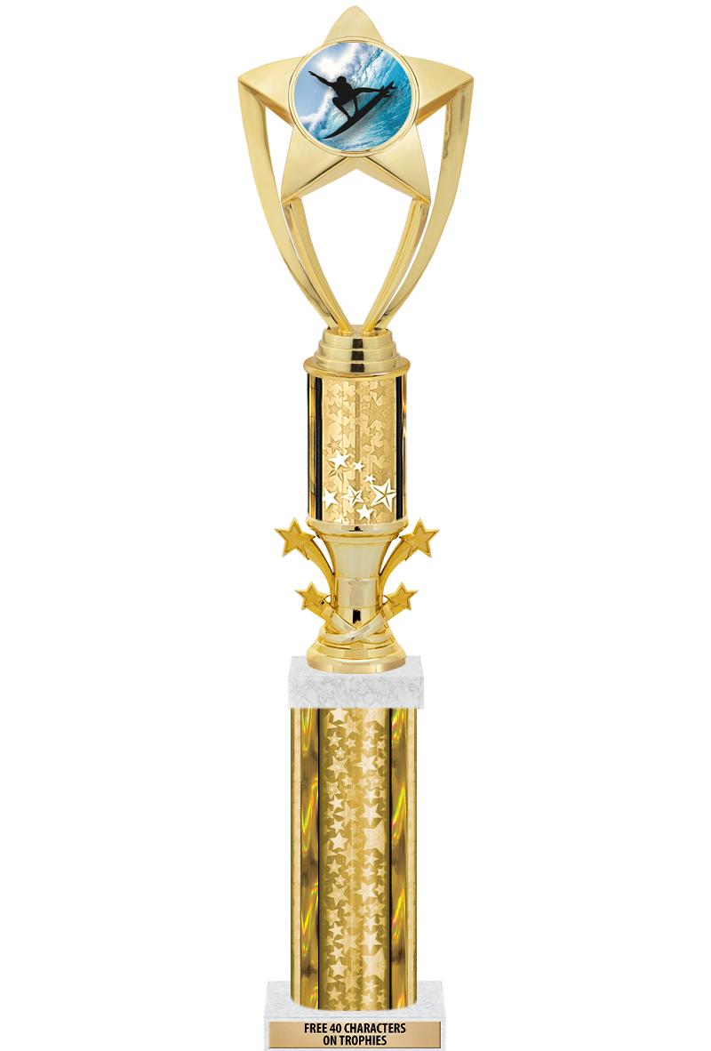 20"GOLD/G-STRS-STARBL DX ROCKT