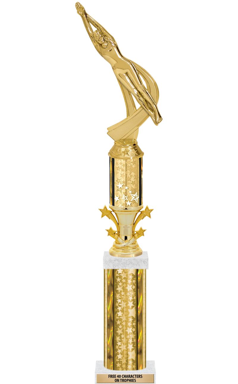 20"GOLD/G-STRS-STARBL DX ROCKT