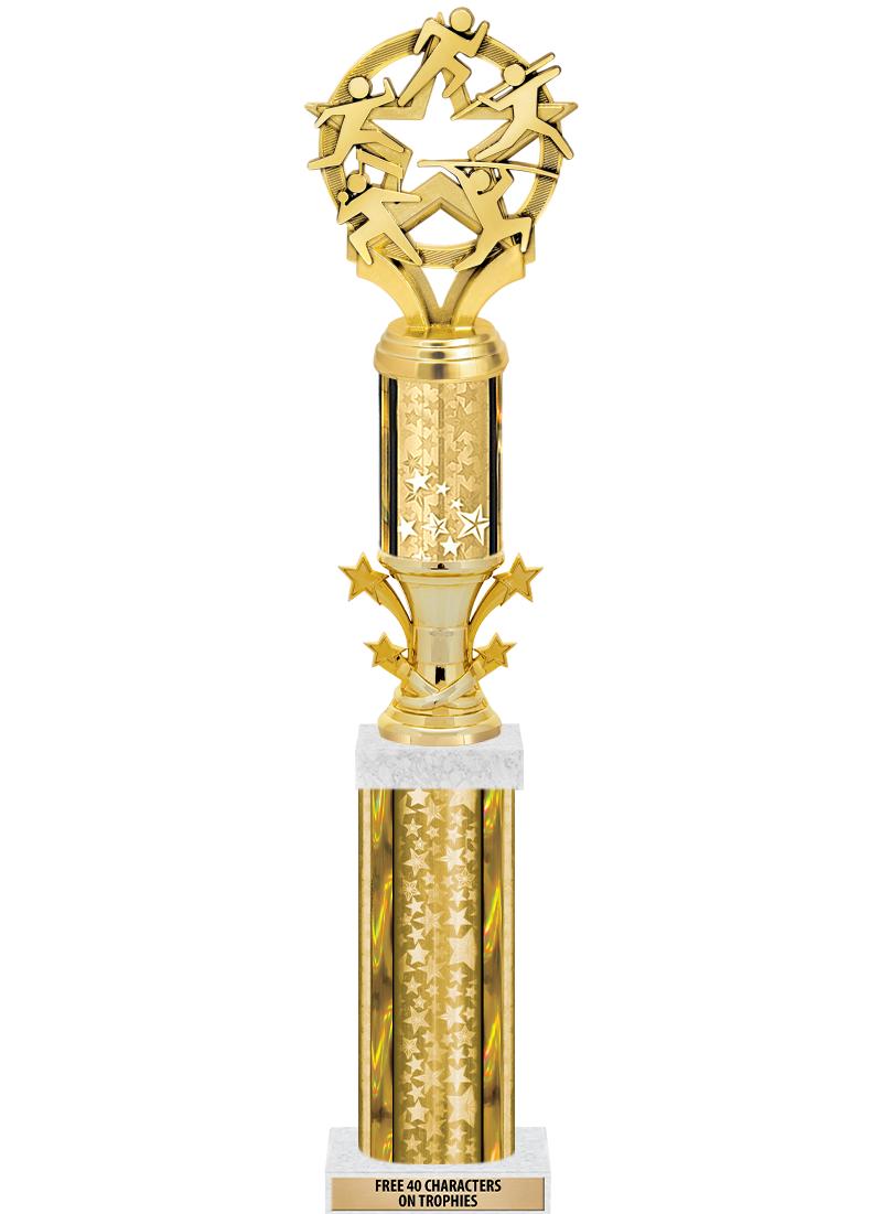 20"GOLD/G-STRS-STARBL DX ROCKT