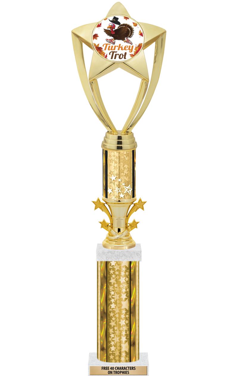 20"GOLD/G-STRS-STARBL DX ROCKT