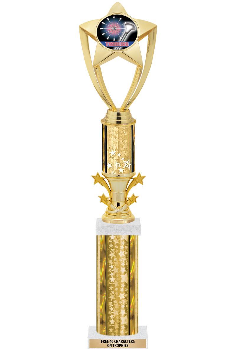 20"GOLD/G-STRS-STARBL DX ROCKT