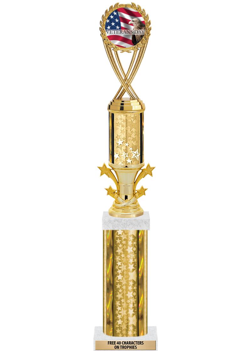 20"GOLD/G-STRS-STARBL DX ROCKT