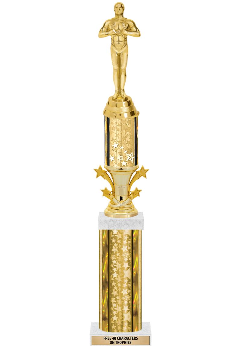 20"GOLD/G-STRS-STARBL DX ROCKT