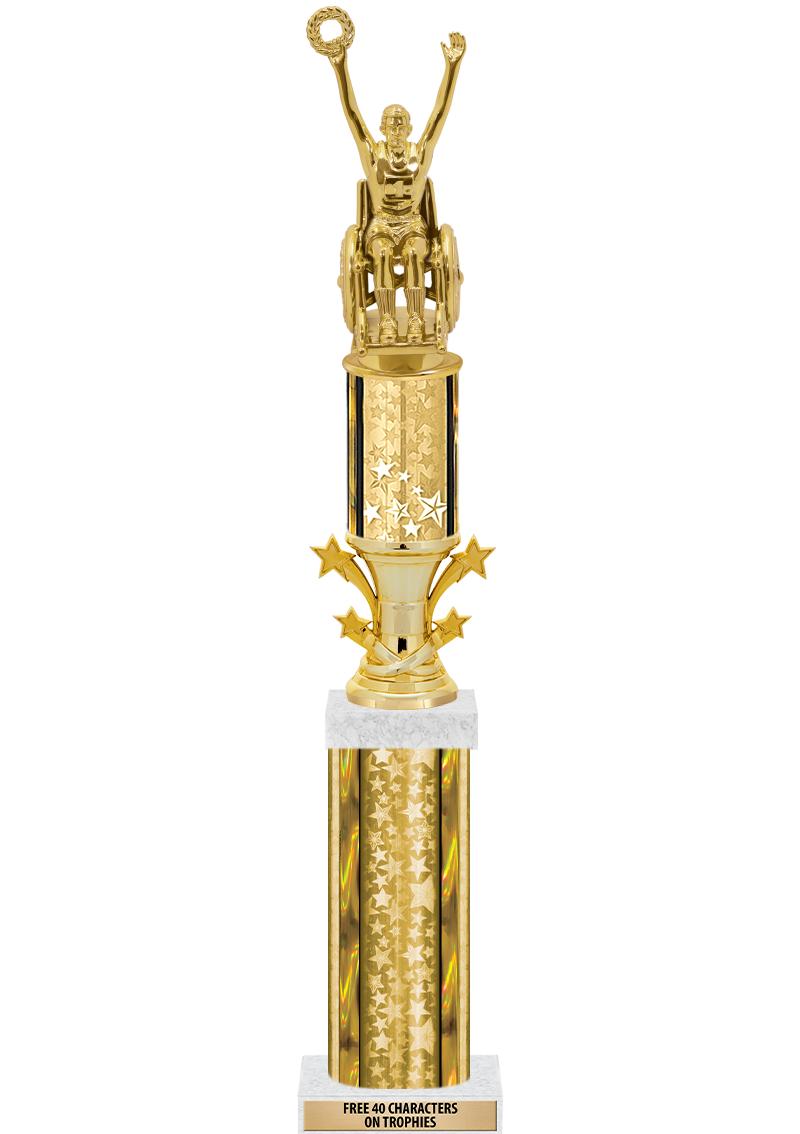 20"GOLD/G-STRS-STARBL DX ROCKT