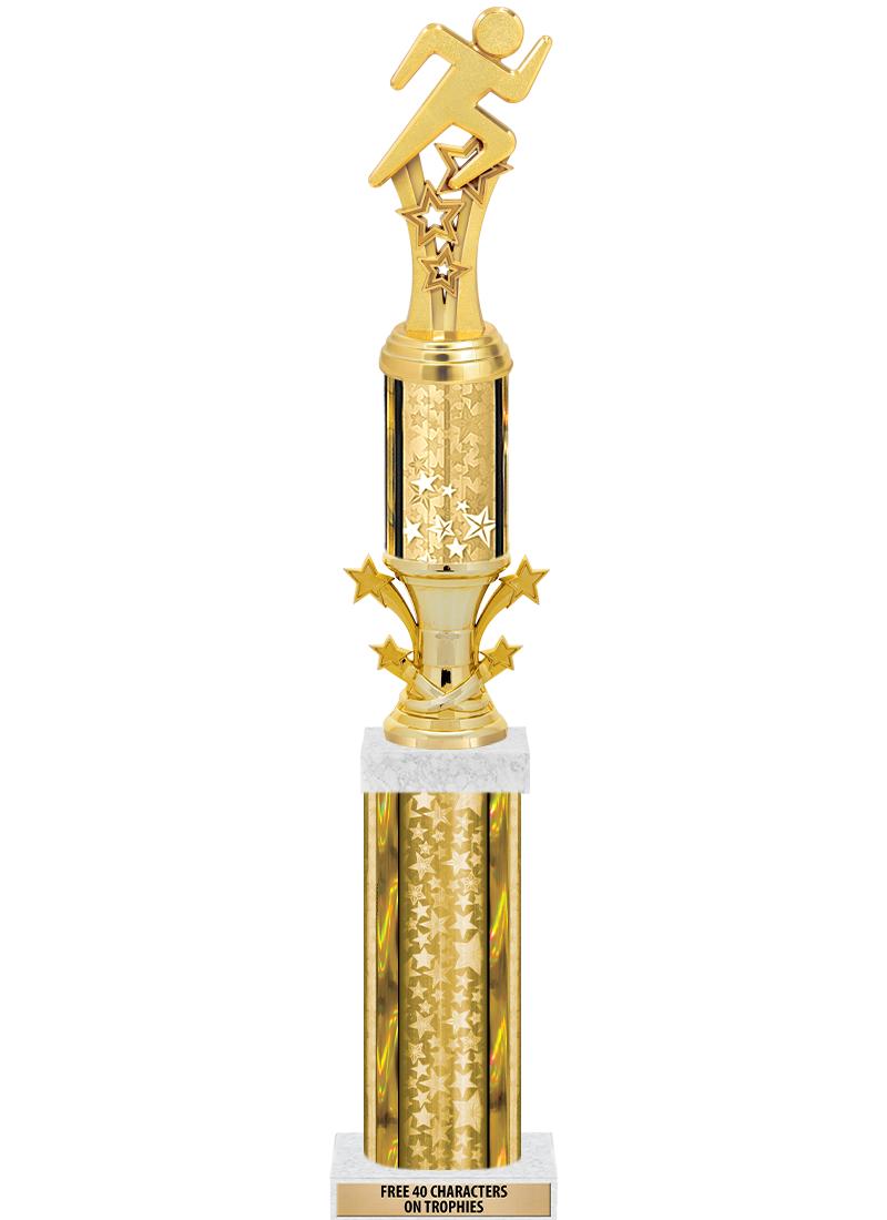 20"GOLD/G-STRS-STARBL DX ROCKT