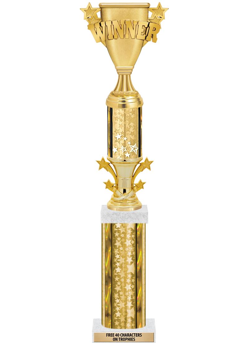 20"GOLD/G-STRS-STARBL DX ROCKT