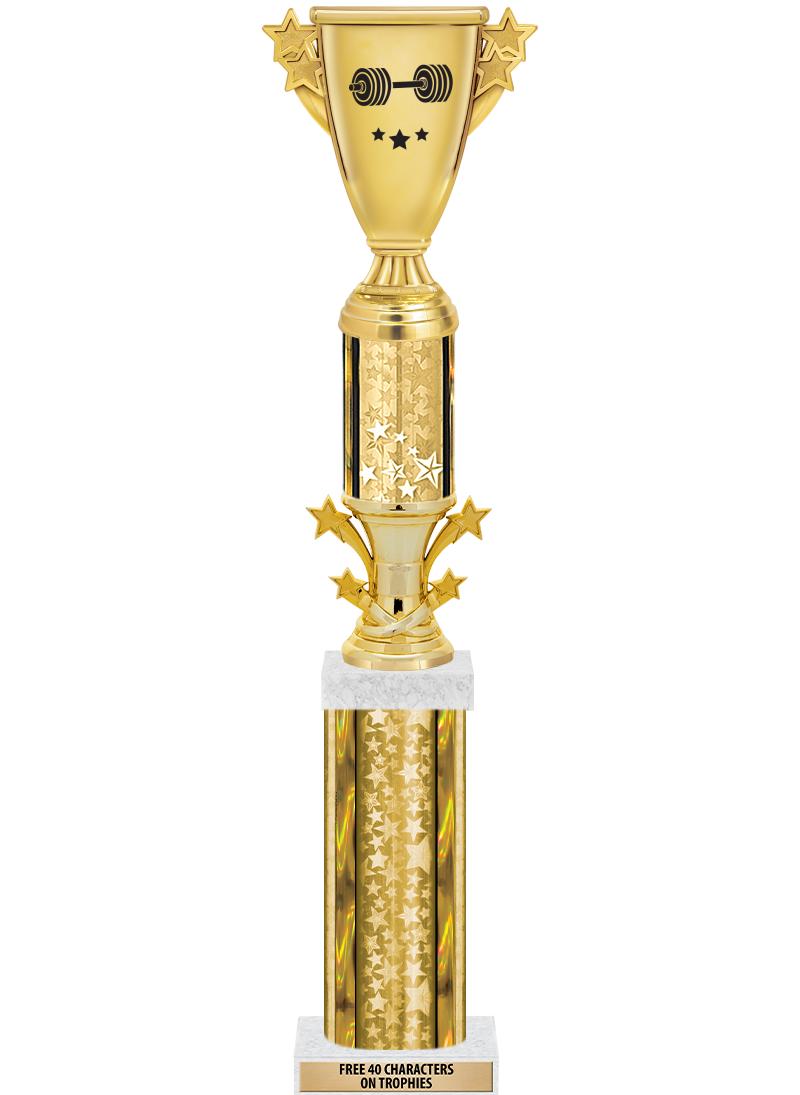 20"GOLD/G-STRS-STARBL DX ROCKT