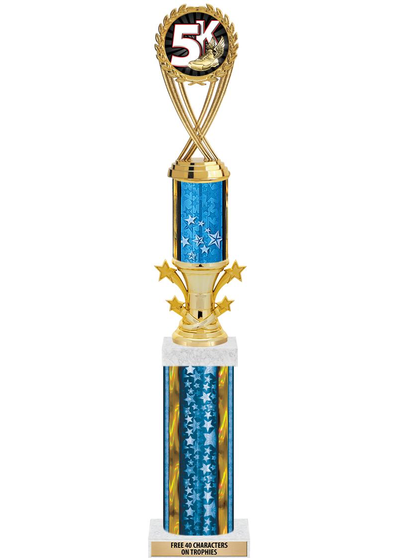 20"BLUE/G-STRS-STARBL DX ROCKT