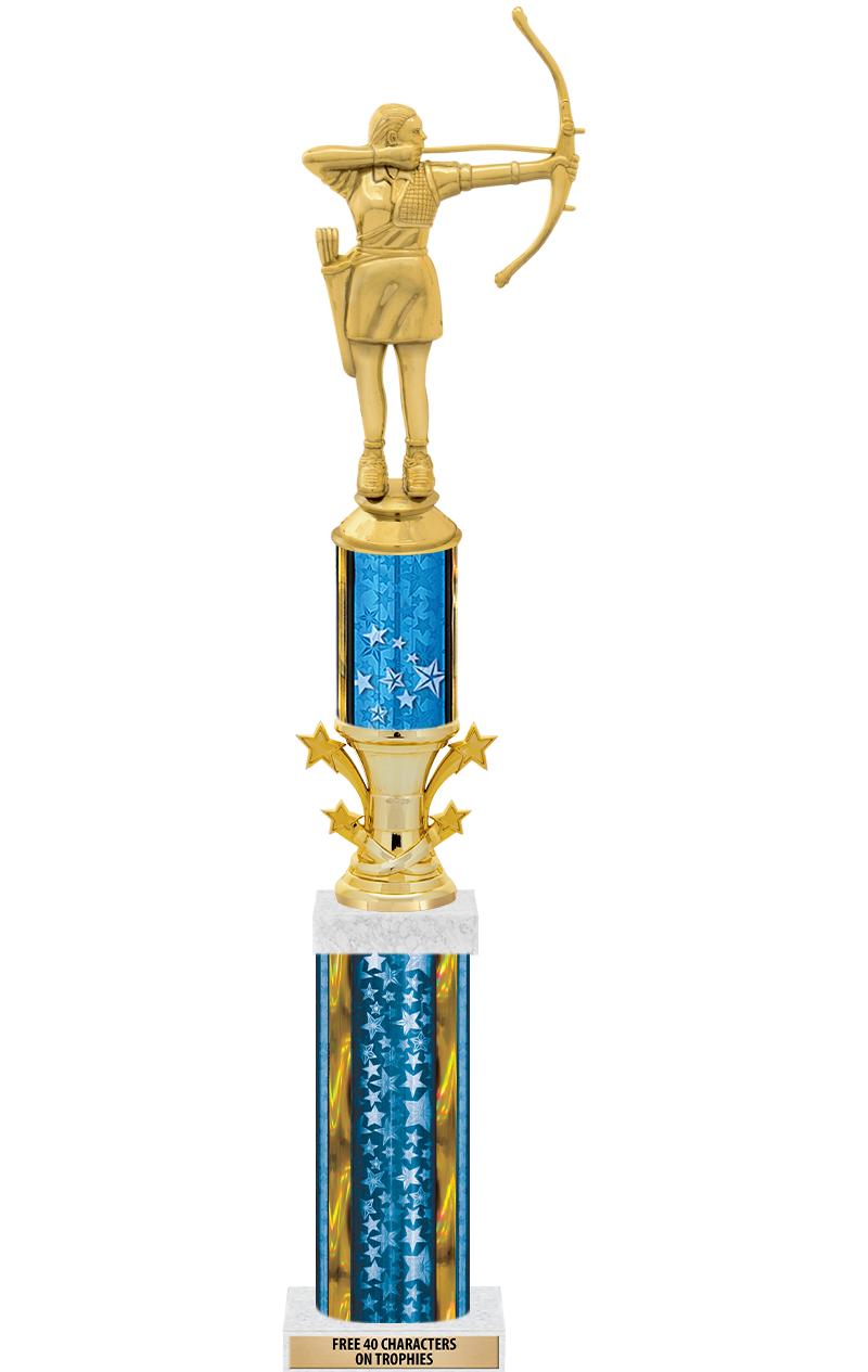 20"BLUE/G-STRS-STARBL DX ROCKT