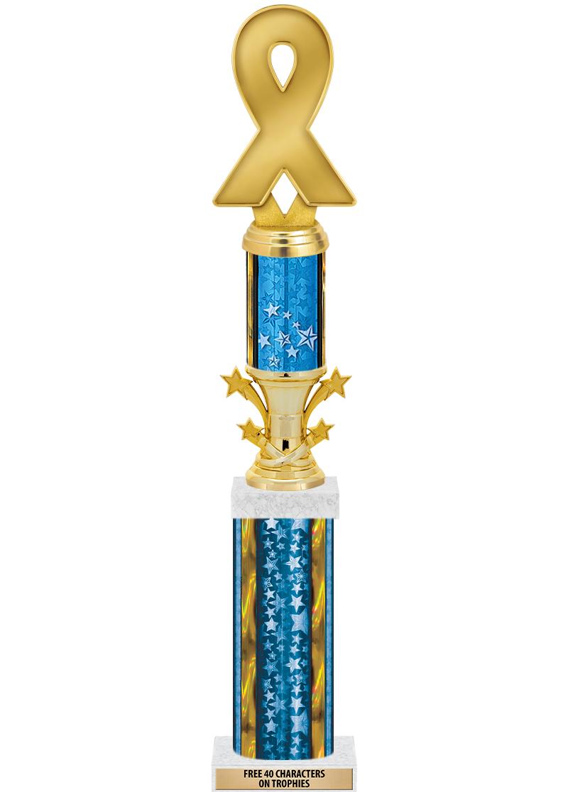 20"BLUE/G-STRS-STARBL DX ROCKT