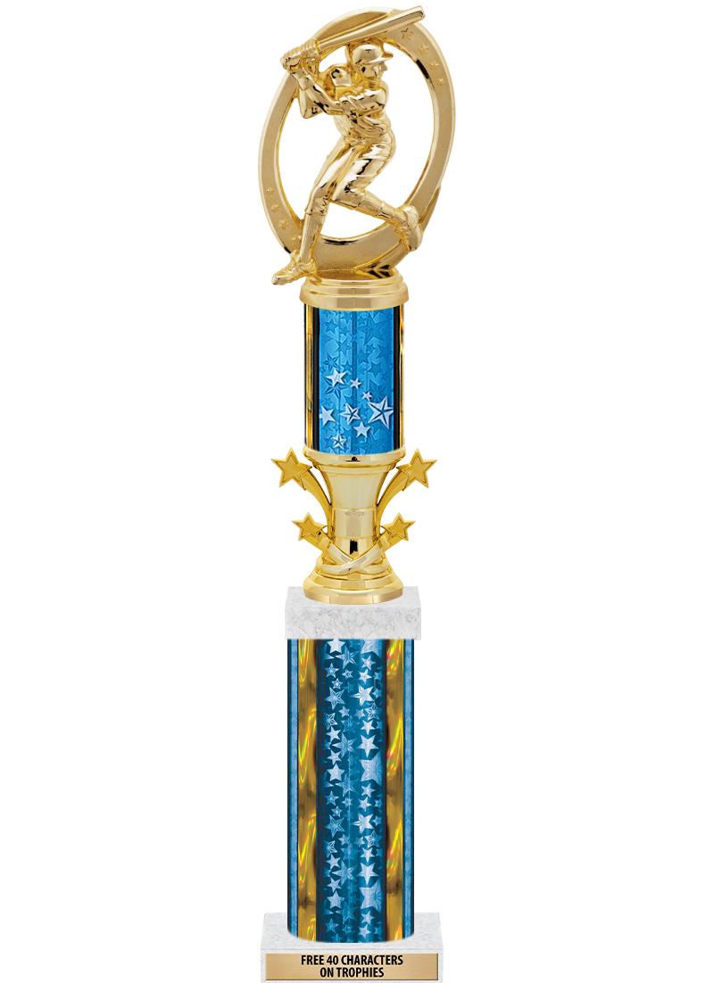 20"BLUE/G-STRS-STARBL DX ROCKT