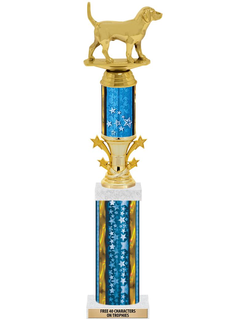 20"BLUE/G-STRS-STARBL DX ROCKT