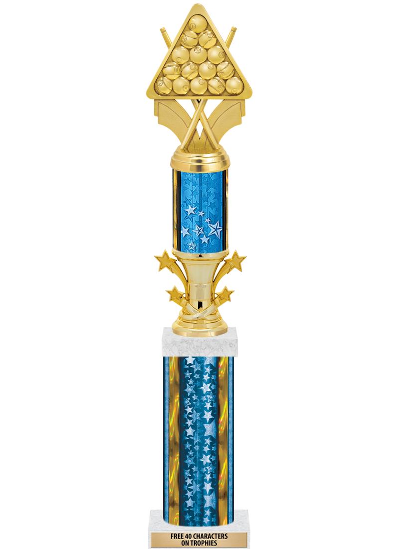 20"BLUE/G-STRS-STARBL DX ROCKT