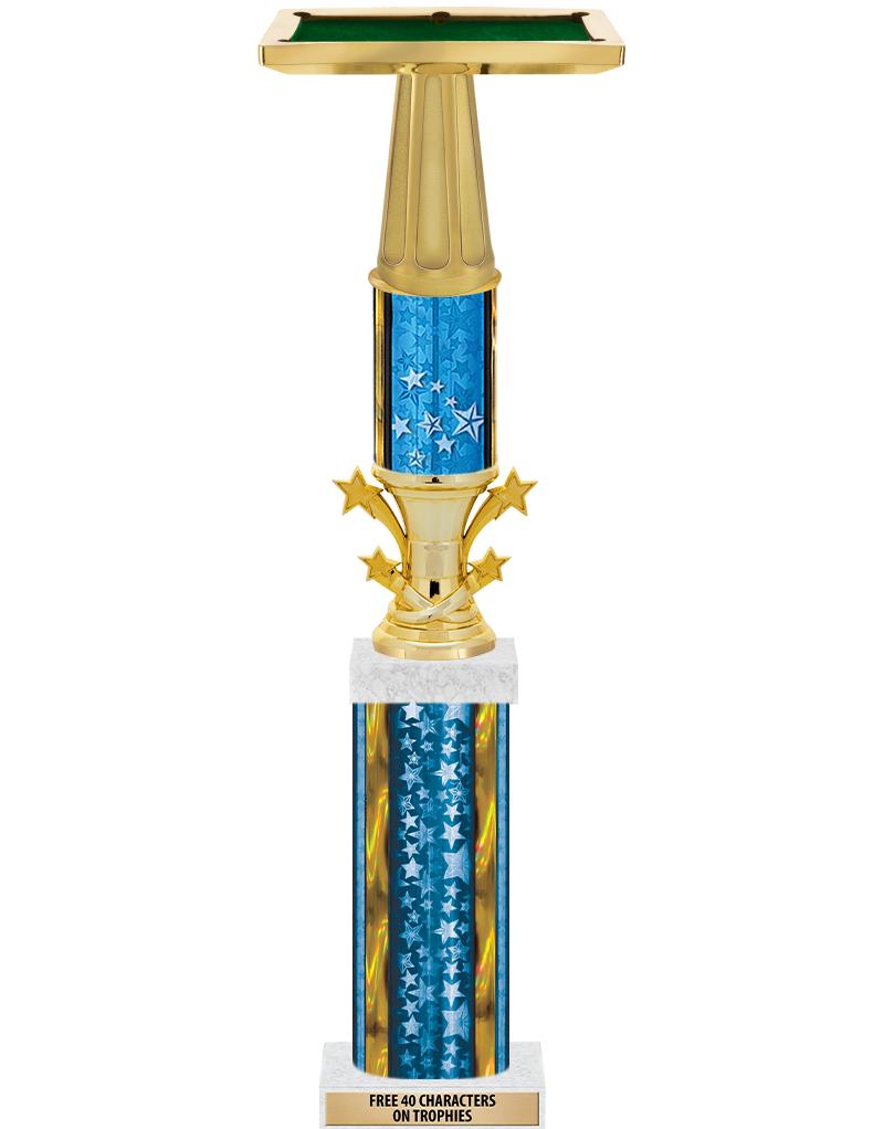 20"BLUE/G-STRS-STARBL DX ROCKT