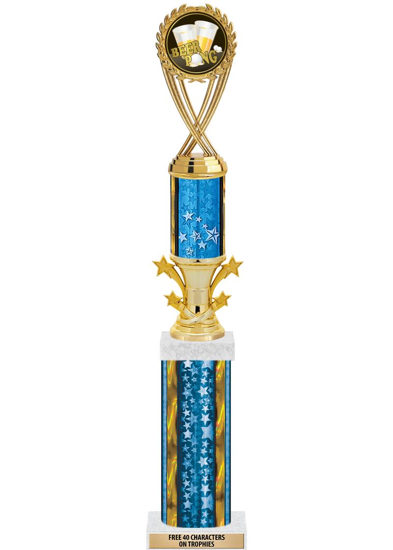 20"BLUE/G-STRS-STARBL DX ROCKT