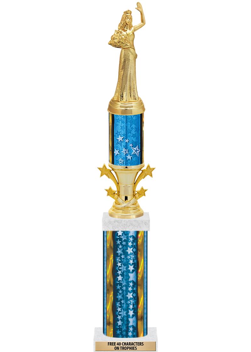 20"BLUE/G-STRS-STARBL DX ROCKT