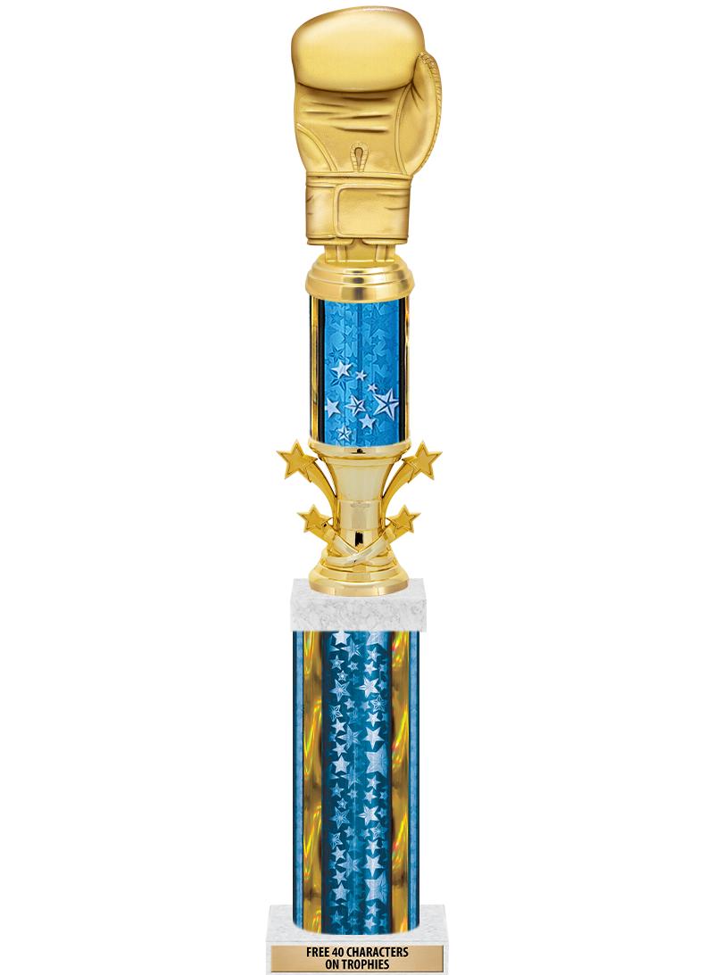 20"BLUE/G-STRS-STARBL DX ROCKT