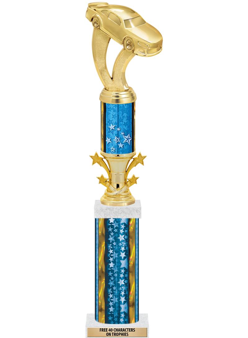 20"BLUE/G-STRS-STARBL DX ROCKT