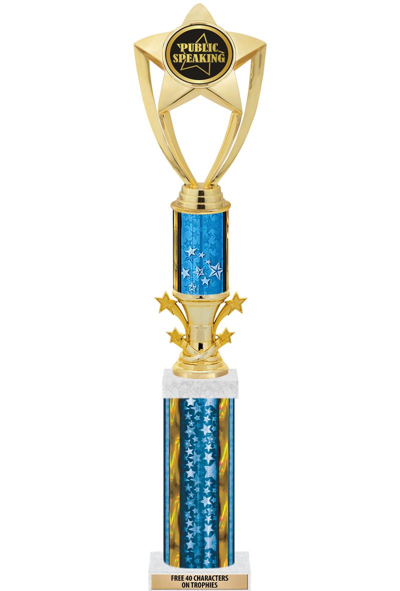 20"BLUE/G-STRS-STARBL DX ROCKT