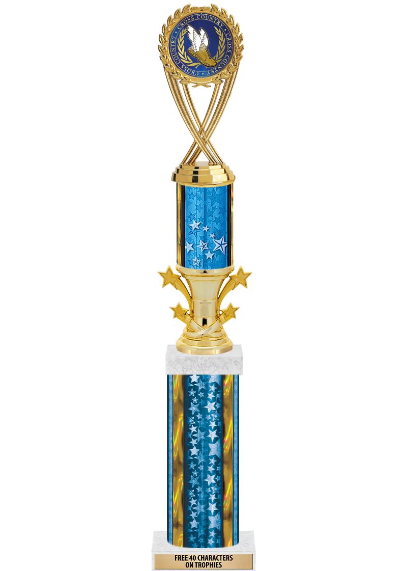 20"BLUE/G-STRS-STARBL DX ROCKT