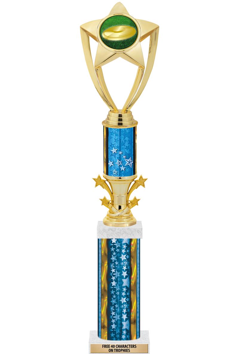 20"BLUE/G-STRS-STARBL DX ROCKT