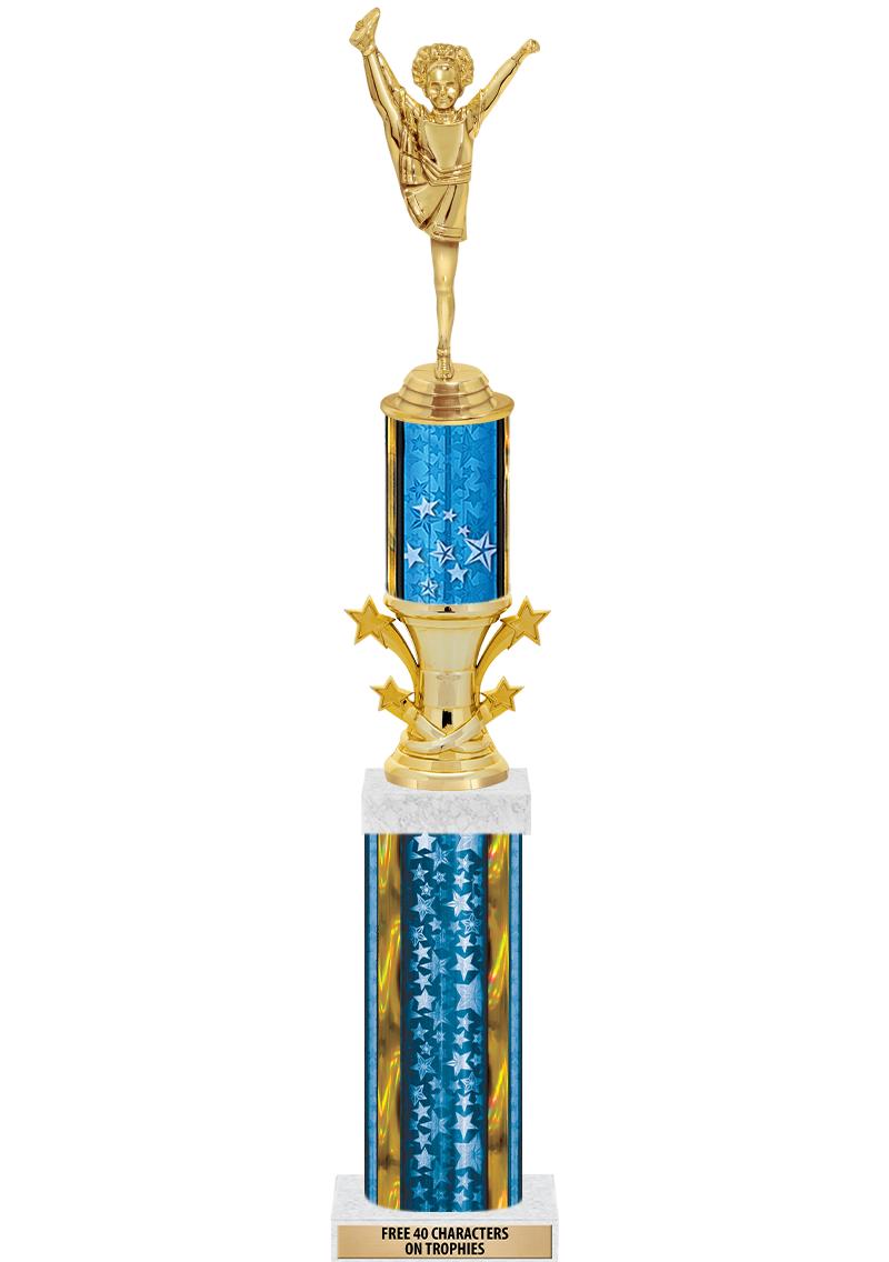 20"BLUE/G-STRS-STARBL DX ROCKT