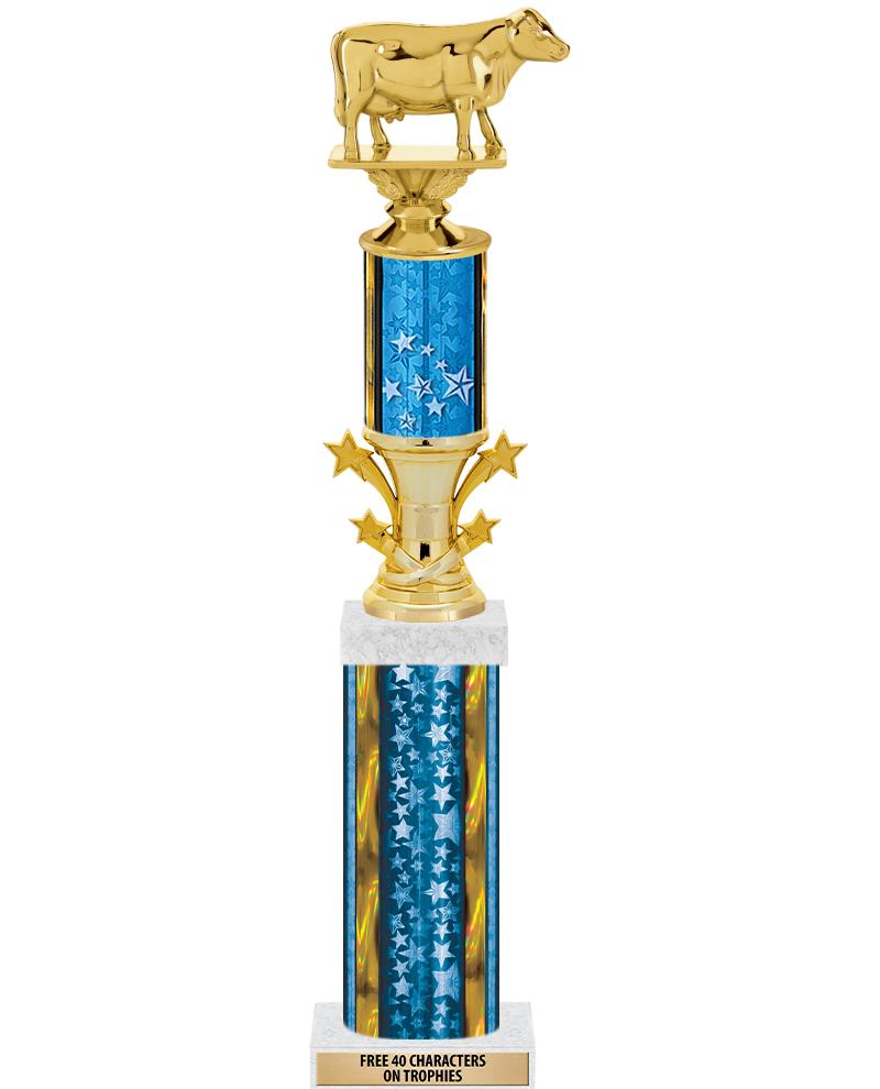 20"BLUE/G-STRS-STARBL DX ROCKT