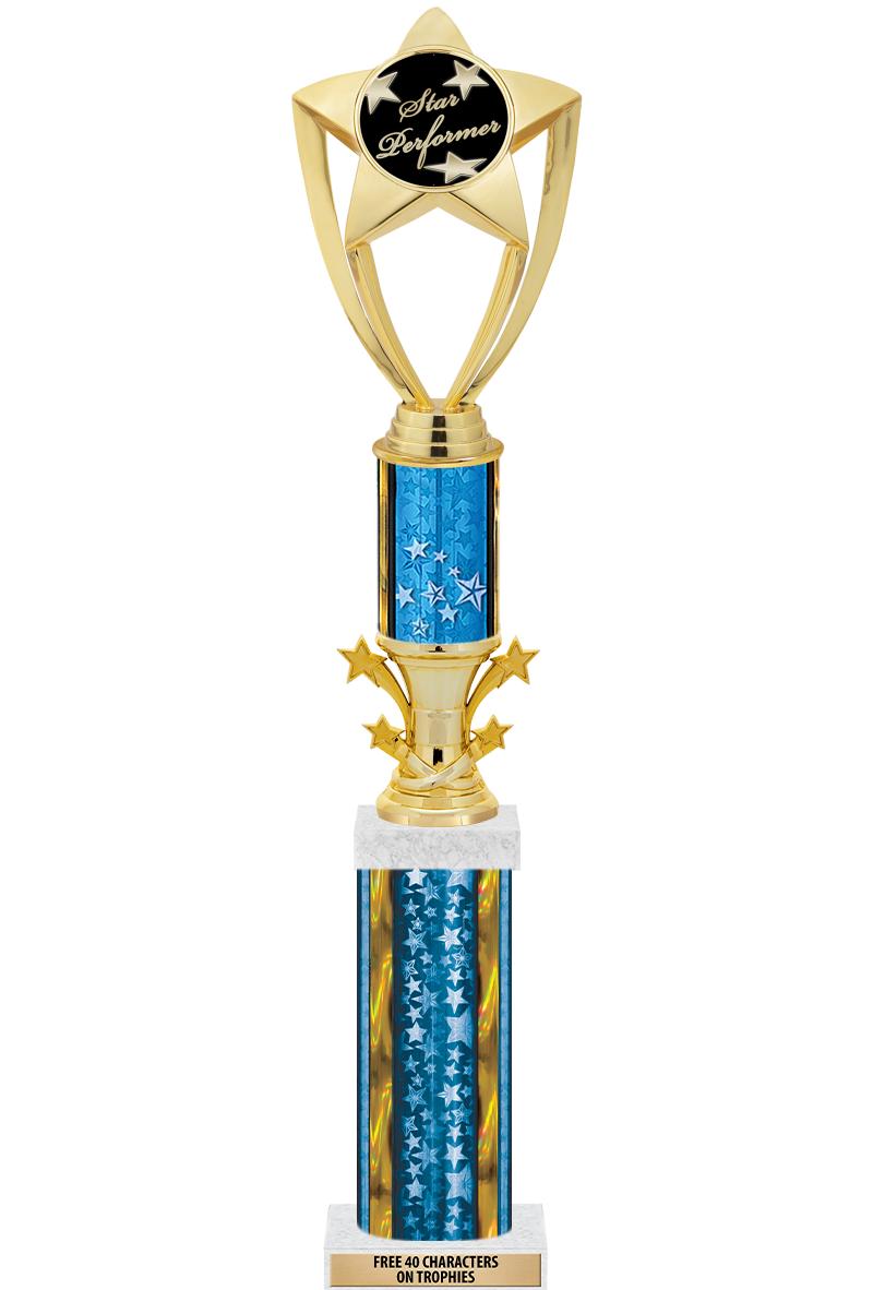 20"BLUE/G-STRS-STARBL DX ROCKT