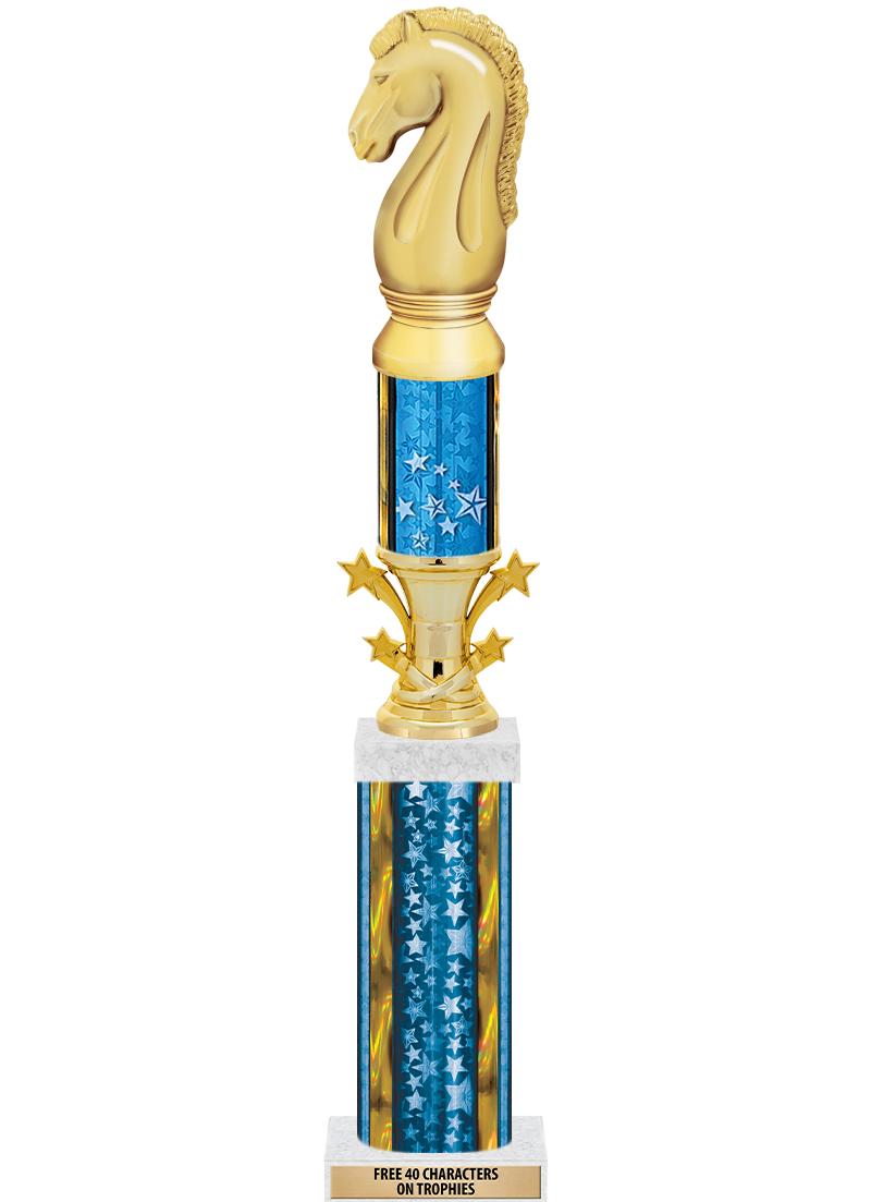 20"BLUE/G-STRS-STARBL DX ROCKT