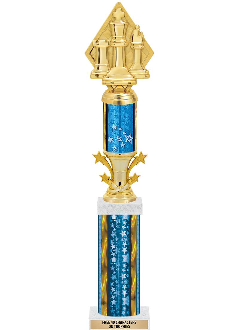 20"BLUE/G-STRS-STARBL DX ROCKT