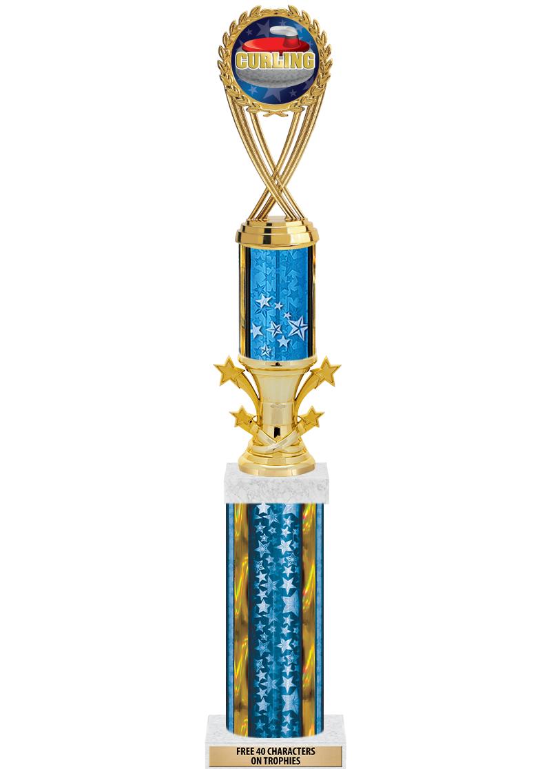 20"BLUE/G-STRS-STARBL DX ROCKT