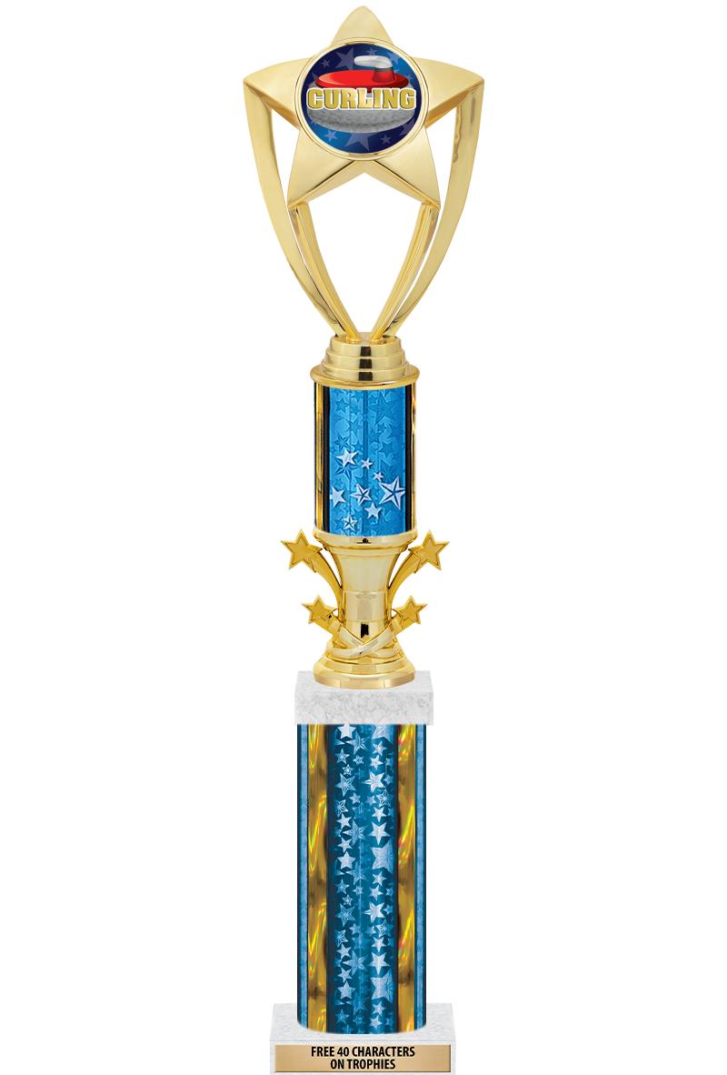 20"BLUE/G-STRS-STARBL DX ROCKT