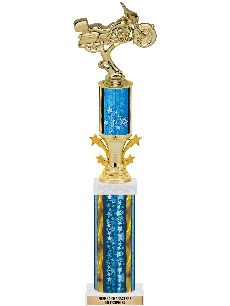 20"BLUE/G-STRS-STARBL DX ROCKT