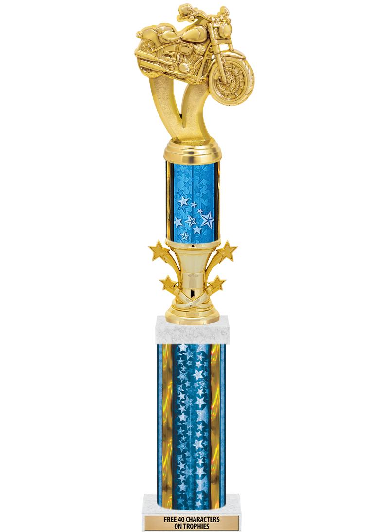 20"BLUE/G-STRS-STARBL DX ROCKT