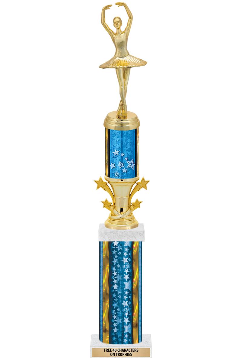 20"BLUE/G-STRS-STARBL DX ROCKT