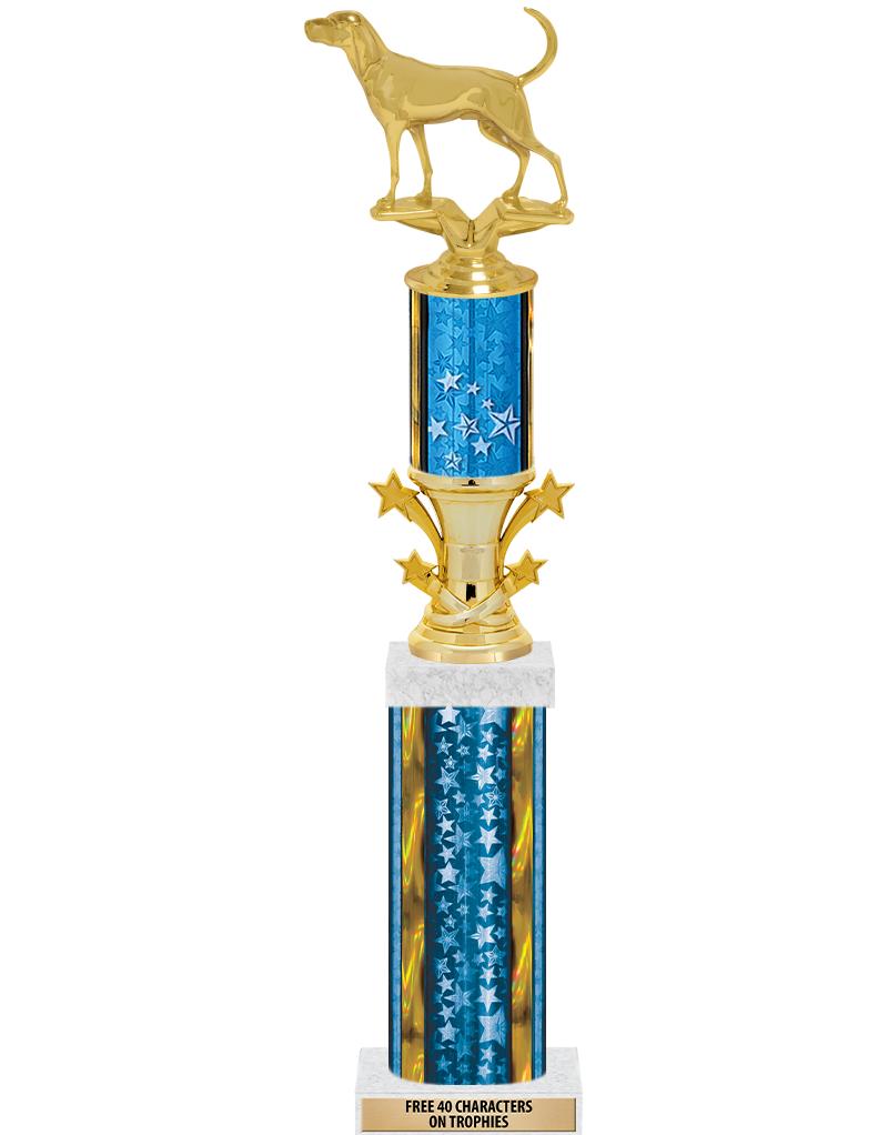 20"BLUE/G-STRS-STARBL DX ROCKT