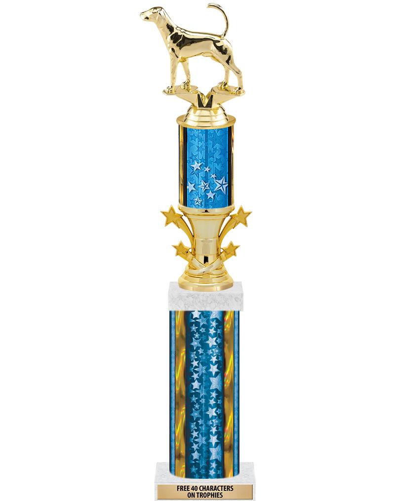 20"BLUE/G-STRS-STARBL DX ROCKT