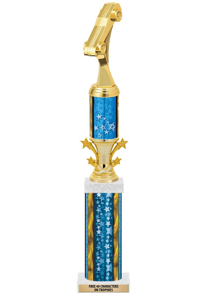 20"BLUE/G-STRS-STARBL DX ROCKT