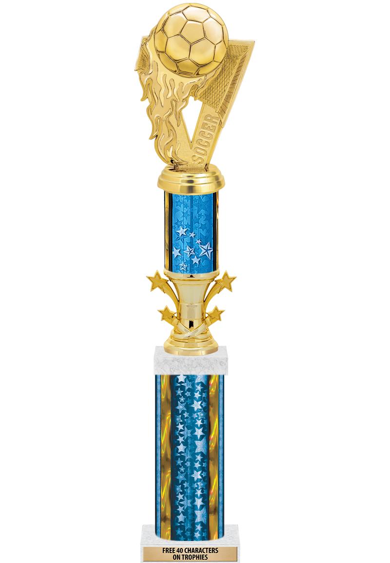 20"BLUE/G-STRS-STARBL DX ROCKT