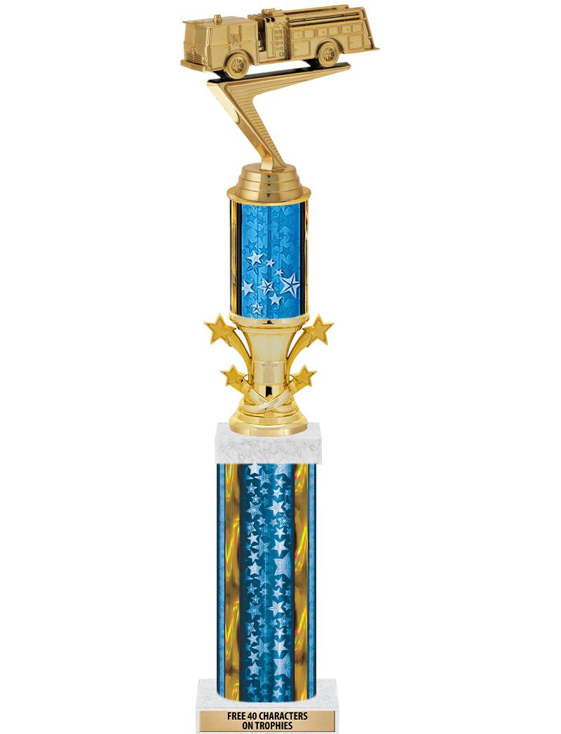 20"BLUE/G-STRS-STARBL DX ROCKT