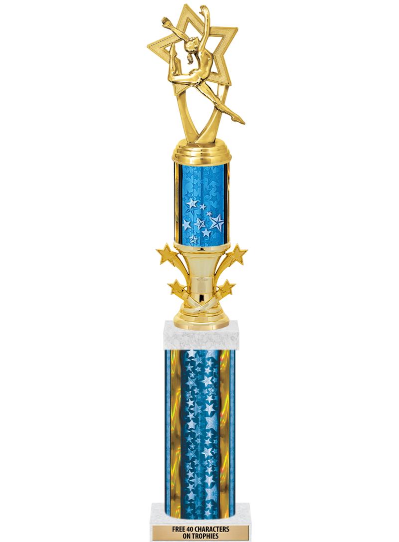 20"BLUE/G-STRS-STARBL DX ROCKT