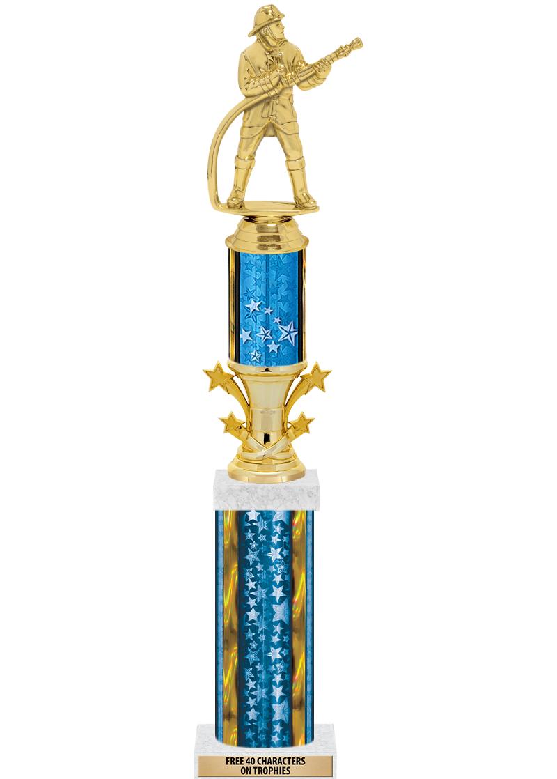 20"BLUE/G-STRS-STARBL DX ROCKT