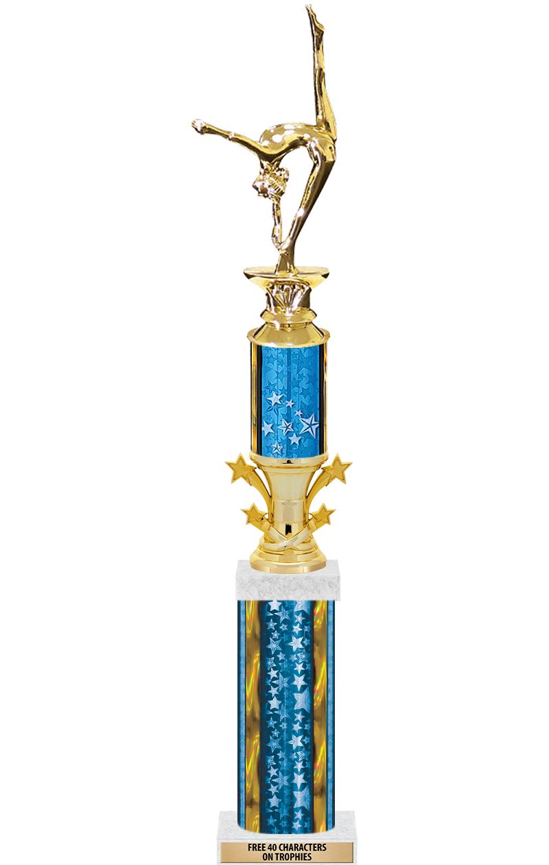 20"BLUE/G-STRS-STARBL DX ROCKT