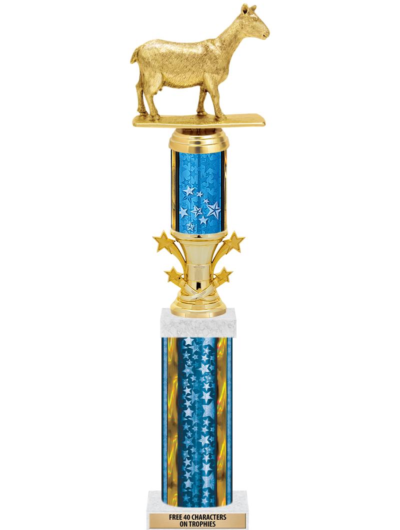 20"BLUE/G-STRS-STARBL DX ROCKT