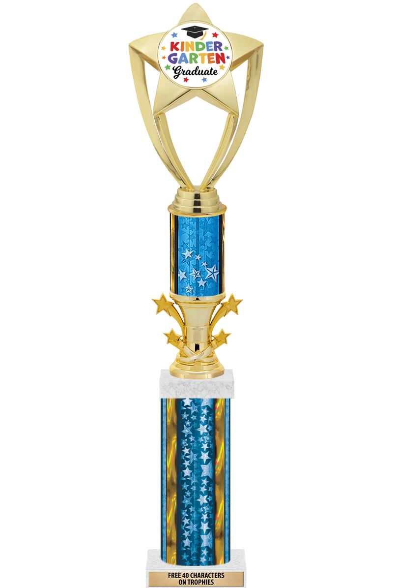 20"BLUE/G-STRS-STARBL DX ROCKT